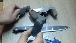 Приспособления для заточки ножей. Чем точить ножи?