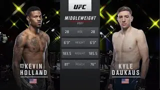 UFC Vegas 38 Кевин ХОЛЛАНД – Кайл ДОКОС Обзор на Бой ХОЛЛАНД - ДОКОС Holland - Daukaus ЮФС
