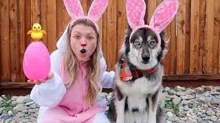 Surprise Easter Egg Hunt For Kakoa!
