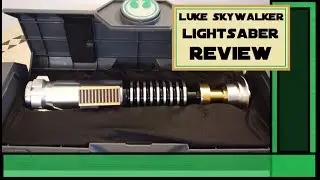 Galaxy's Edge Luke Skywalker Legacy Lightsaber Review!