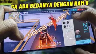 Infinix GT 20 Pro Ram 12GB Game Test FreeFire Max | Handcam & Record | Dimensity 8200 Ultimate (4nm)