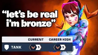 This Dva Accepted The Blame For Being Stuck In Bronze | Overwatch 2 Spectating Bronze
