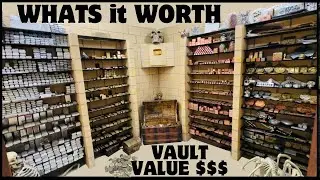 Total Vault Value $$$ - Motor Melt Down - ASMR Metal Melting - Indiana Jones Idol Pewter - BigStackD