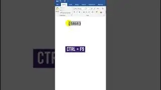 Convert Numbers into Words in MS Word