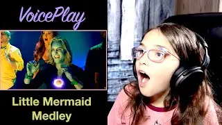 VoicePlay ft. Rachel Potter | Mermaid Medley | Hanalei M Reaction