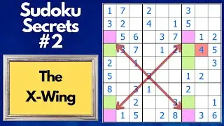Sudoku Secrets No. 2: The X-Wing 