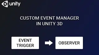 Unity 3D Custom Event Manager | Unity Tutorial | Overflow Archives