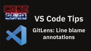 VS Code tips — Line blame annotations from the GitLens extension