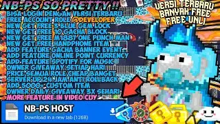 FREE UNLI ⁉️ FREE TONS BANGET DONG 🥶 | GROWTOPIA PRIVATE SERVER TERBARU | GTPS TERBARU 2024 | NB-PS