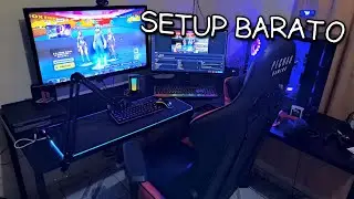 Setup Gamer Pobre de um Pequeno Streamer
