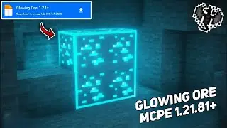Glowing ores texture pack mcpe 1.21 | Mcpe glowing ore 1.21.81 | visible ores resource pack download