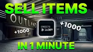 How/where to sell items for credits in Starfield in 1 minute