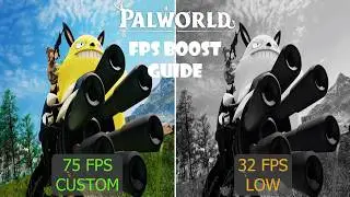 Palworld FPS Boost Guide For Low End PCs. 134% FPS Boost With Custom Settings.