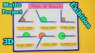 #Types fo angles#maths working model #Maths project #maths#maths Exibition model#project#MathsTLM 👍