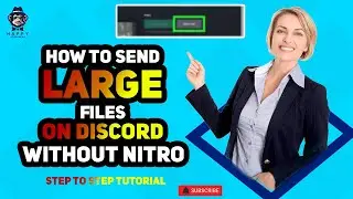 How to send large files on discord without nitro 2024 : quick tutorial 2024 [New Method]
