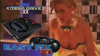 Cheeky Sega Mega Drive Genesis Easy Fix - Common Megadrive Fault that has an easy and quick fix