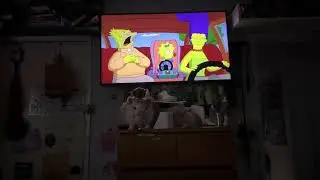 The Simpsons S34 episode 22 Alice through the looking glass parody