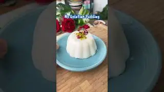 Creamy Milk Pudding - Mahalabiya  ! No gelatine or eggs , 10 minute recipe. Saudi Arabia Dessert