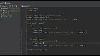 Python - Random Number Guessing Game