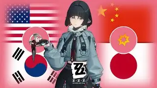 Jane Doe Voice in 4 Different Languages (Skills & Ultimate) | Zenless Zone Zero Jane Doe