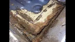 Небольшой видео урок. Как залатать днище на авто своими руками.