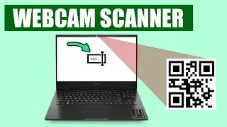 App to Scan Barcodes using the built-in webcam