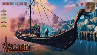 Valheim Viking Raid Gameplay | PvP Music Video | ArenaWorld Server