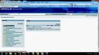 R12i Oracle EBS Fundamentals: Logon and off of Oracle Applications