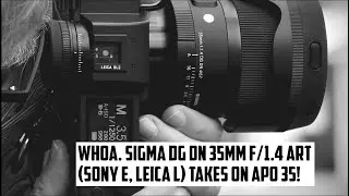 WHOA! Sigma DG DN 35mm f/1.4 Art (Sony E, Leica L Mount) TAKES ON Mighty Leica APO Summicron SL 35!