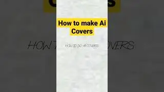 how to make MindBlowing AI cover songs -Transforming Music like Never Before