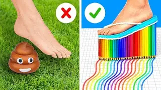 RENKLİ AYAKKABI HİLELERİ 🌈 OKULDAKİ POPÜLER KIZLAR VS POPÜLER OLMAYAN KIZLAR 123 GO! tarafından.