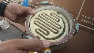 Learn to dismantle and Reassemble an electric iron, room heater etc.