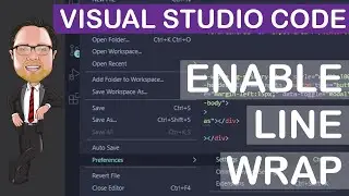 Visual Studio Code - Enable Line Wrap