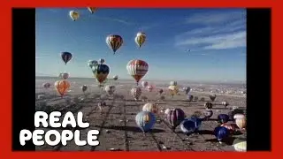 Hot Air Balloon Race | Real People | George Schlatter