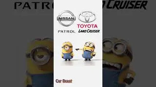 Nissan Patrol VS Toyota Land Cruiser v8 minions style