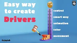 One Driver to control them all - Blender 3.1 [HEB with ENG CC]