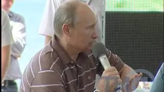 Путин на Селигере