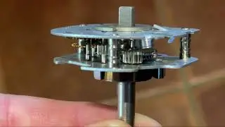 The insides of a Dualit toaster timer.