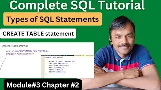 create table in sql | Full SQL Course | step by step | Practical SQL