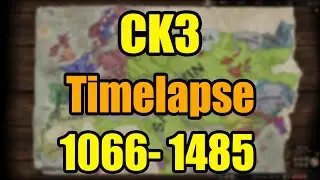 CK3 Timelapse 1066-1485