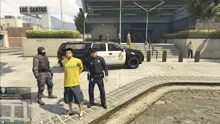 GTA V : Day 155 in LSPD | work with NOoSE Officer Playing GTA 5 As A Police Officer Part 1