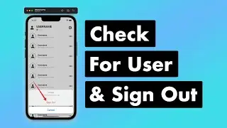 SwiftUI Firebase Chat 07: Sign Out of Firebase