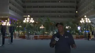 Orlando International Airport empties out ahead of Hurricane Milton