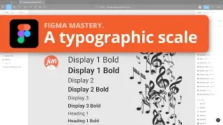 Figma Tips ⚡ - Building your own typescale
