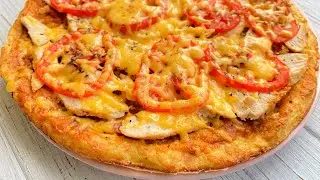 Zucchini pizza in the oven! The Most Delicious and Simple Recipe, Zucchini Pp Pizza!