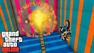 GTAV STUNT-ASIAN #19 Путь к финишу через 6 испытаний=6 мячей!)) 9% Roque247