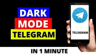 How To Enable Dark Mode in Telegram in 2022 ( Android + ios iphone )