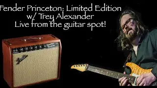 Fender Princeton Amplifier: Limited Edition Knotty Pine Live @ the guitar Spot