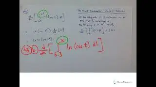 Using the Second Fundamental Theorem of Calculus with the Chain Rule to Differentiate