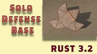 Rust Solo Base Design I Defensive Base I Rust Build 3.2 I
